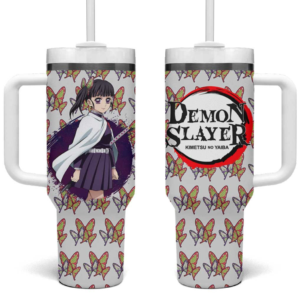 Kanao Tsuyuri Demon Slayer Tumbler With Handle Anime Style