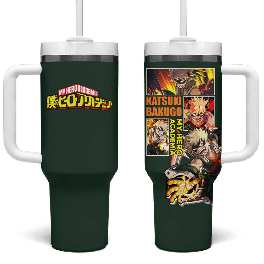 Katsuki Bakugo My Hero Academia Tumbler With Handle Explosion Power Comic