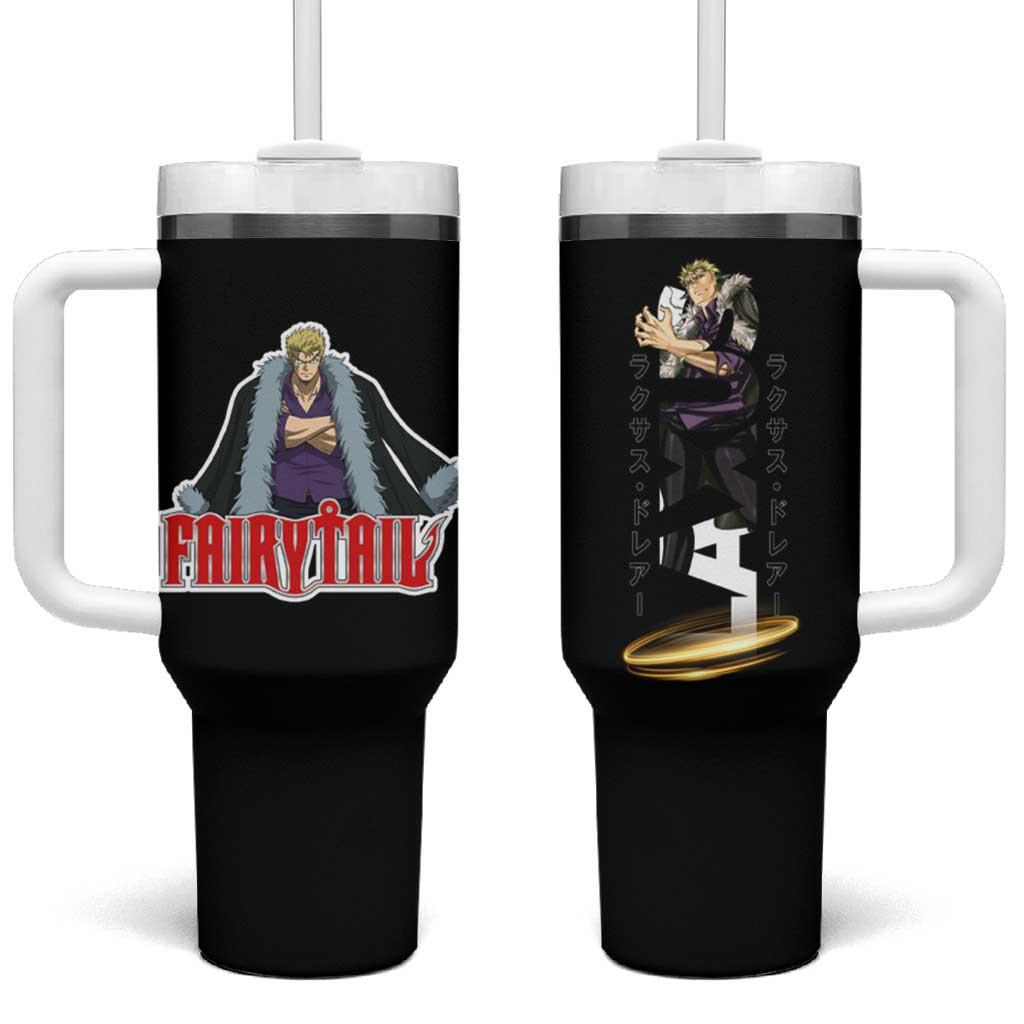 Laxus Dreyar Fairy Tail Tumbler With Handle Anime Style
