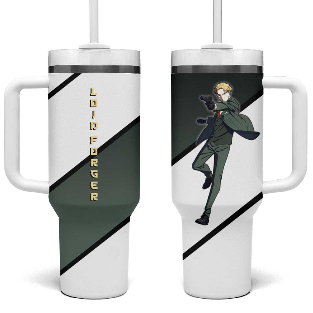 Loid Forger Spy Family Tumbler With Handle Shadow Operative Urban Style