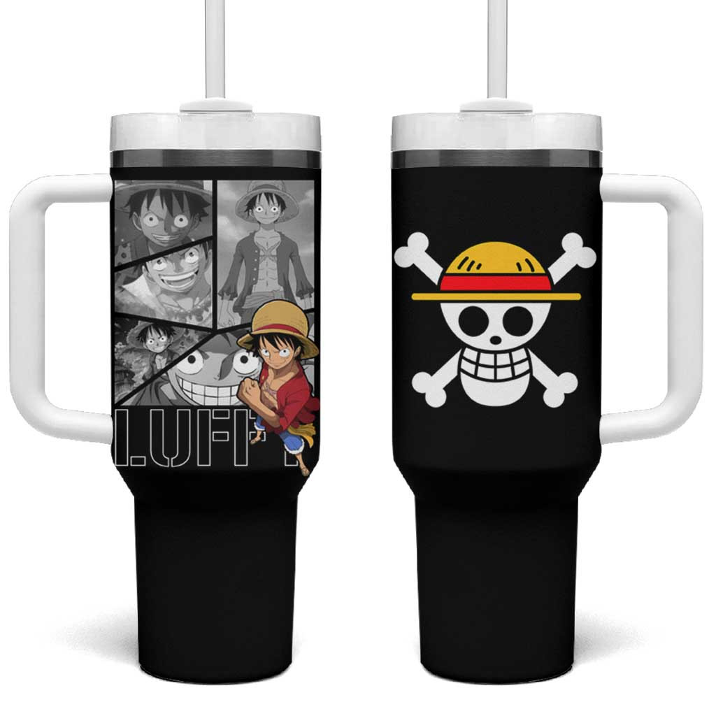 Luffy Mix Manga One Piece Tumbler With Handle Anime Mix Manga