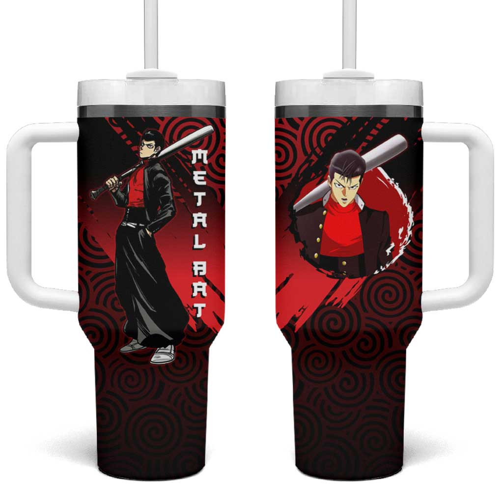 Metal Bat One Punch Man Tumbler With Handle Unbreakable Spirit Urban Style