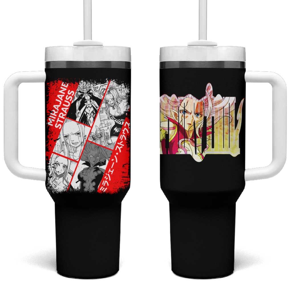 Mirajane Strauss Fairy Tail Tumbler With Handle Anime Style