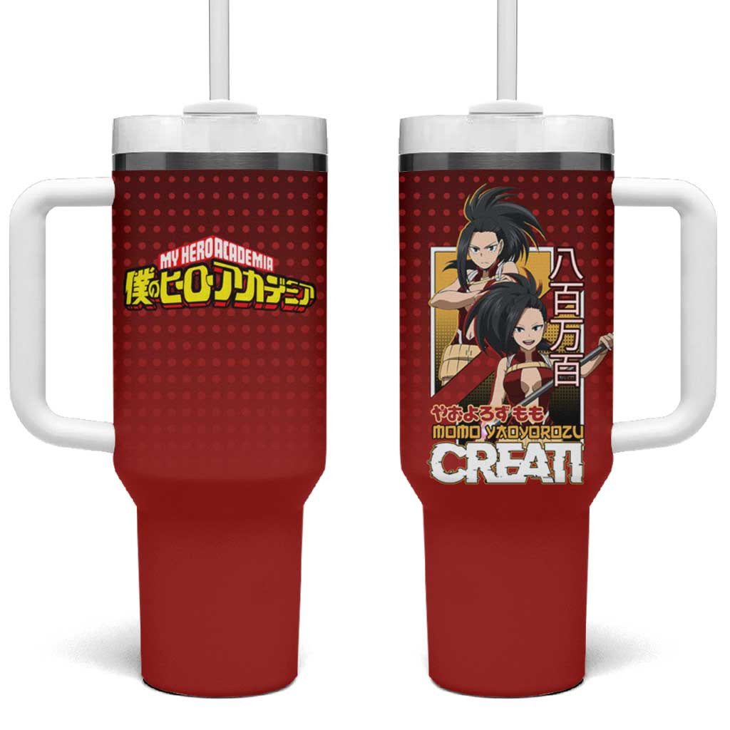 Momo Yaoyorozu My Hero Academia Tumbler With Handle With Confident Creation Power
