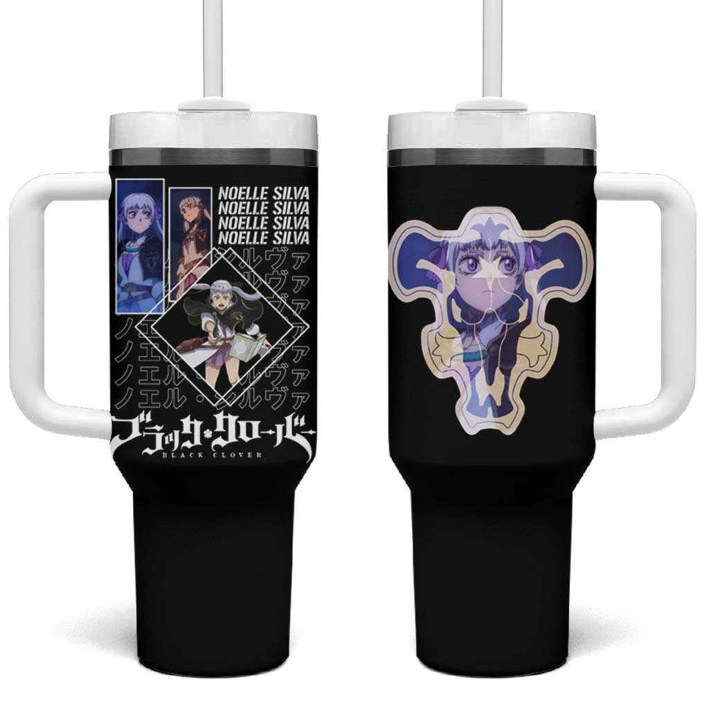 Noelle Silva Black Clover Tumbler With Handle Anime Style