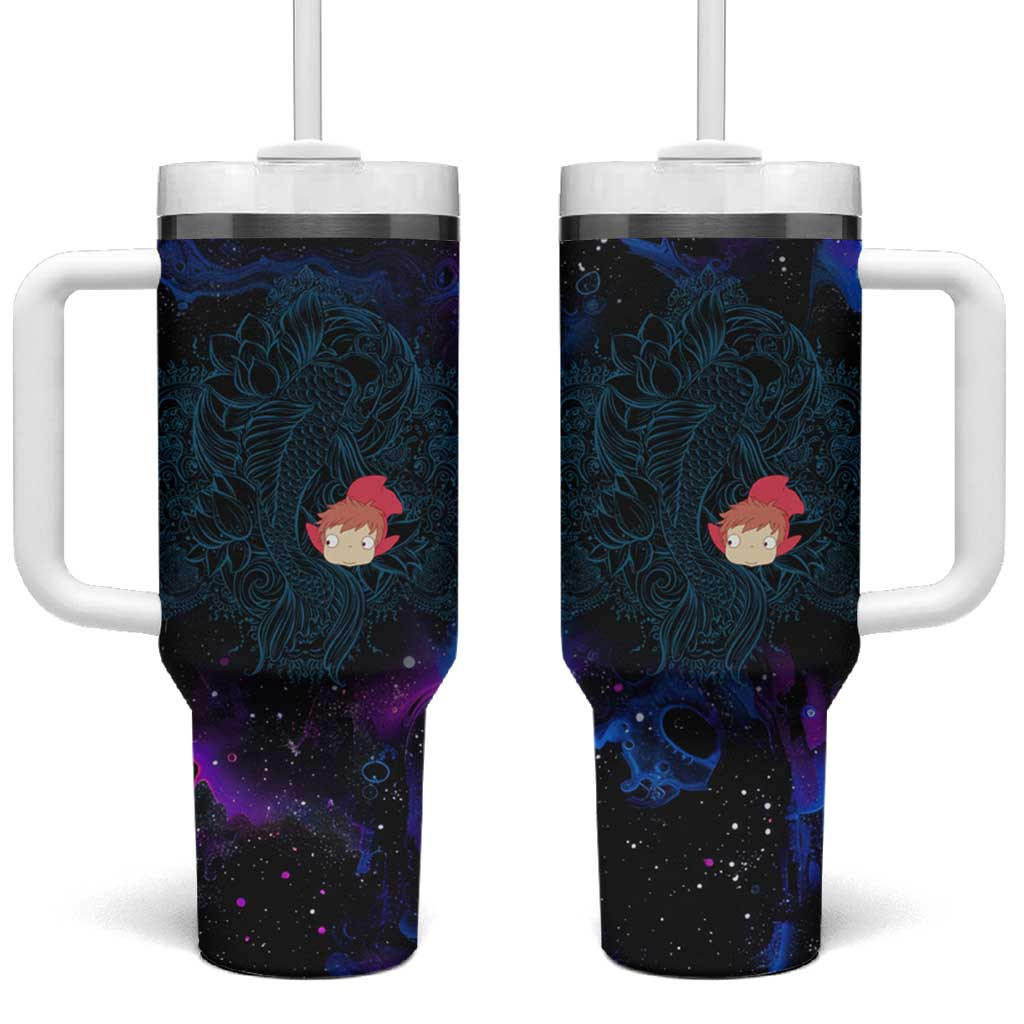Ponyo Ponyo Tumbler With Handle With Deep Sea Dreamscape Vibe