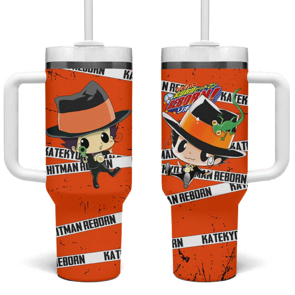 Reborn Katekyo Hitman Reborn Tumbler With Handle Baby Hitman Mentor Japan Anime Style