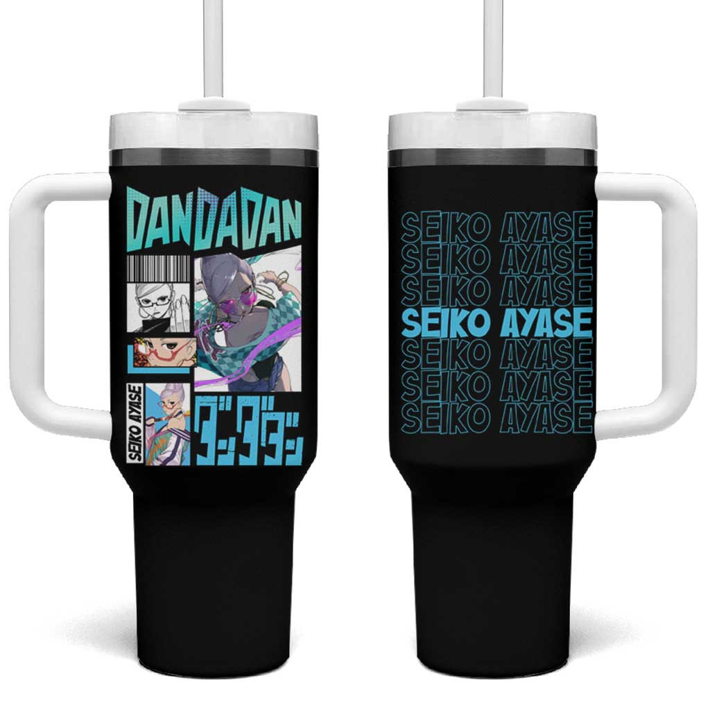 Seiko Ayase Dandadan Psychic Mother Tumbler With Handle With Strong Presence Anime Style
