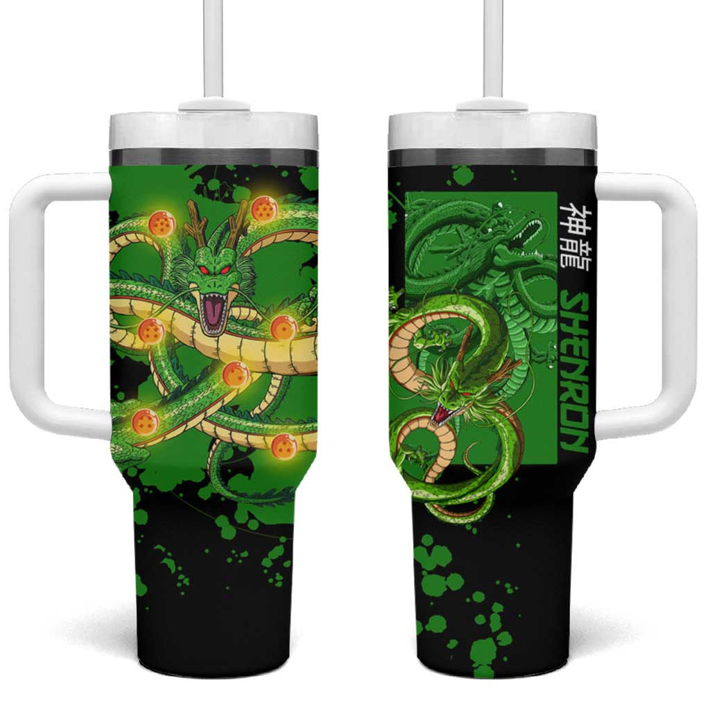 Shenron Dragon Ball Tumbler With Handle Anime Style