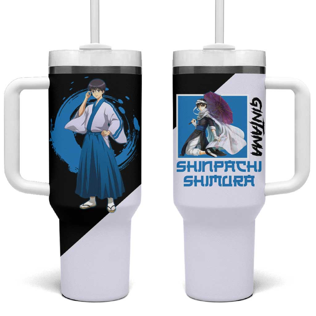 Shinpachi Shimura Gintama Tumbler With Handle Moonlight Assassin Style