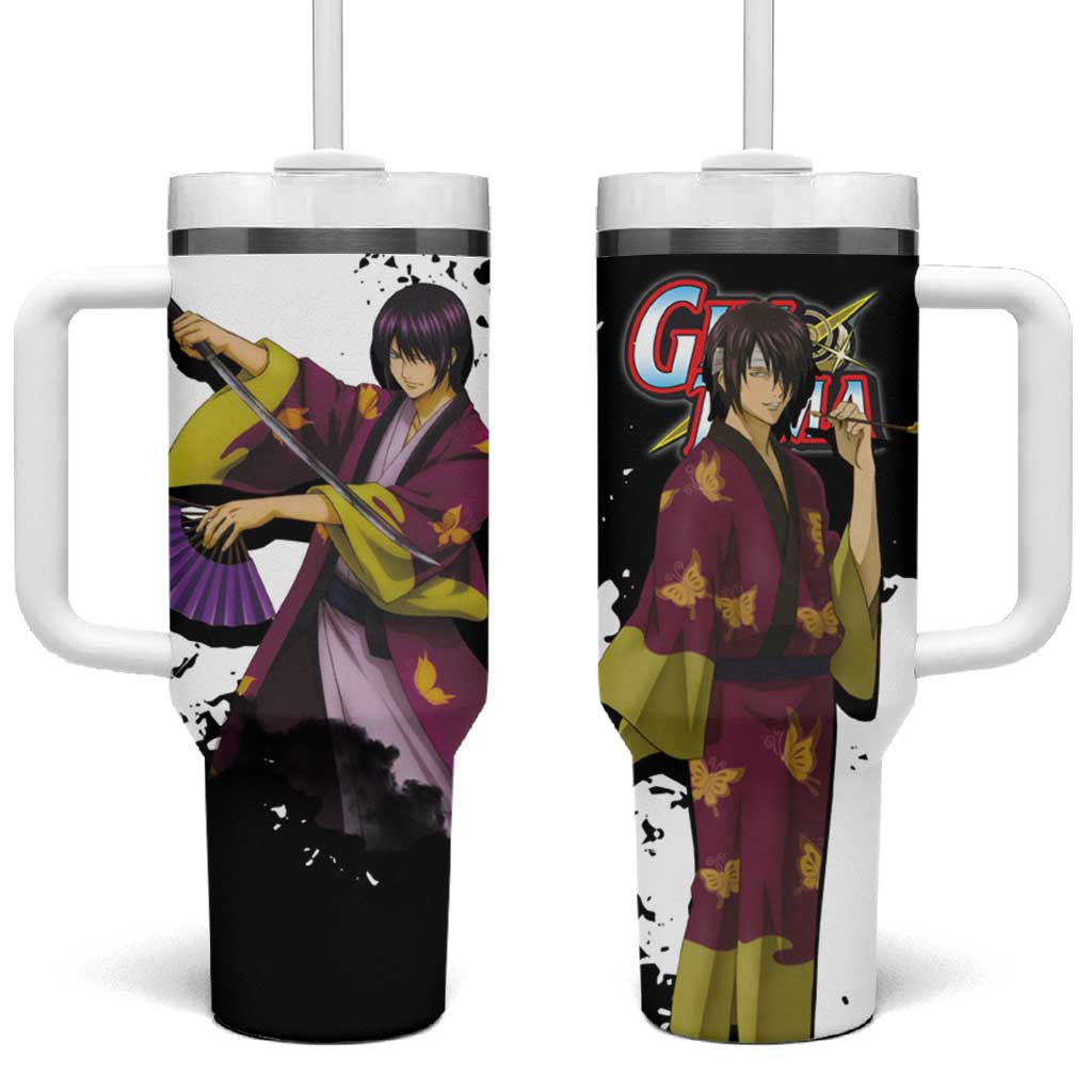 Shinsuke Takasugi Gintama Tumbler With Handle Rebel Swordsman Look Anime Style