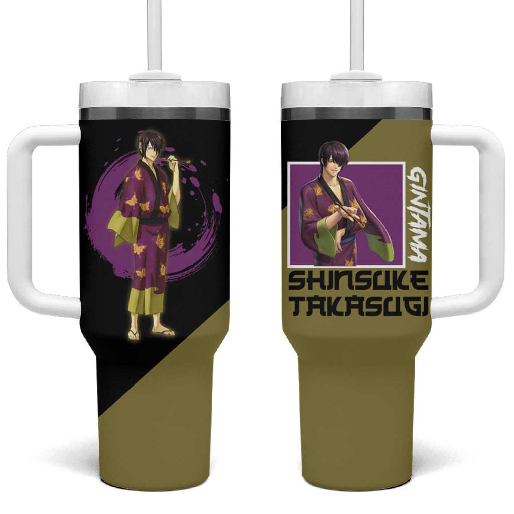 Shinsuke Takasugi Gintama Tumbler With Handle Samurai Swag Edition