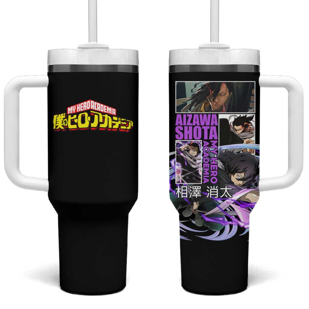 Shota Aizawa My Hero Academia Tumbler With Handle Eraser Head Stealth Combat Style