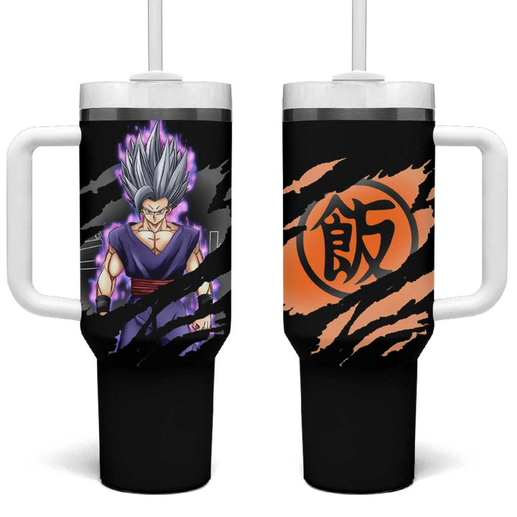 Son Gohan Dragon Ball Tumbler With Handle Anime Style