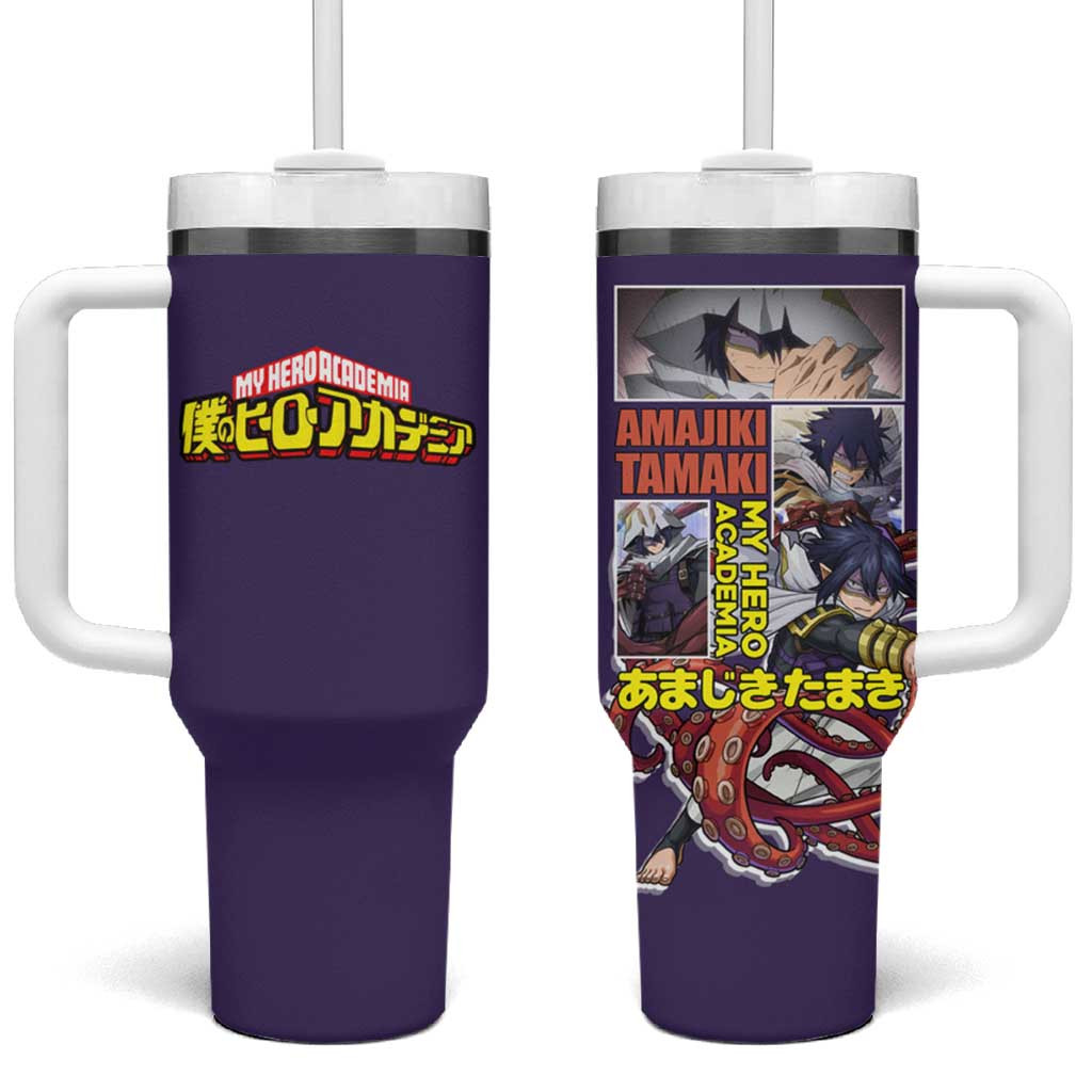 Tamaki Amajiki My Hero Academia Tumbler With Handle Manifest Quirk Octopus Form Style