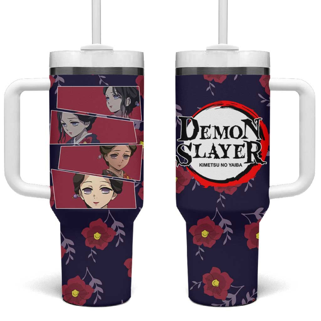 Tamayo Demon Slayer Tumbler With Handle Anime Style