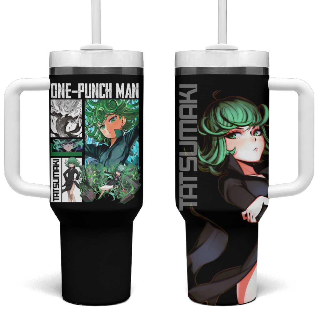 Tatsumaki One Punch Man Tumbler With Handle Anime Style