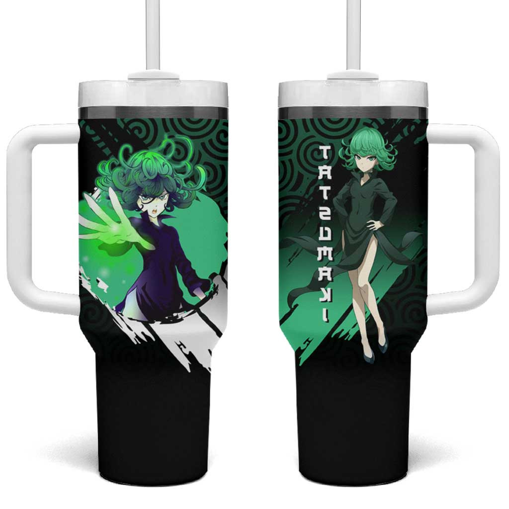 Tatsumaki One Punch Man Tumbler With Handle Psychic Storm Urban Style