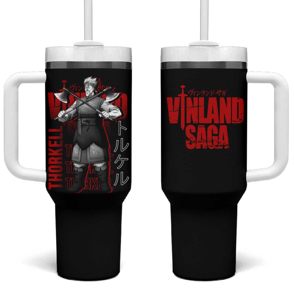 Thorkell Vinland Saga Tumbler With Handle The Crimson Commander