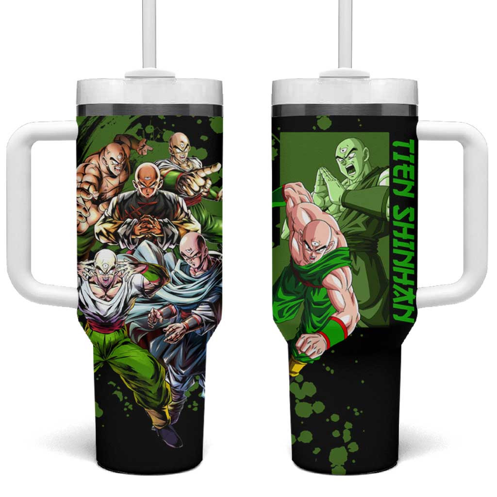 Tien Shinhan Dragon Ball Z Tumbler With Handle Anime Style