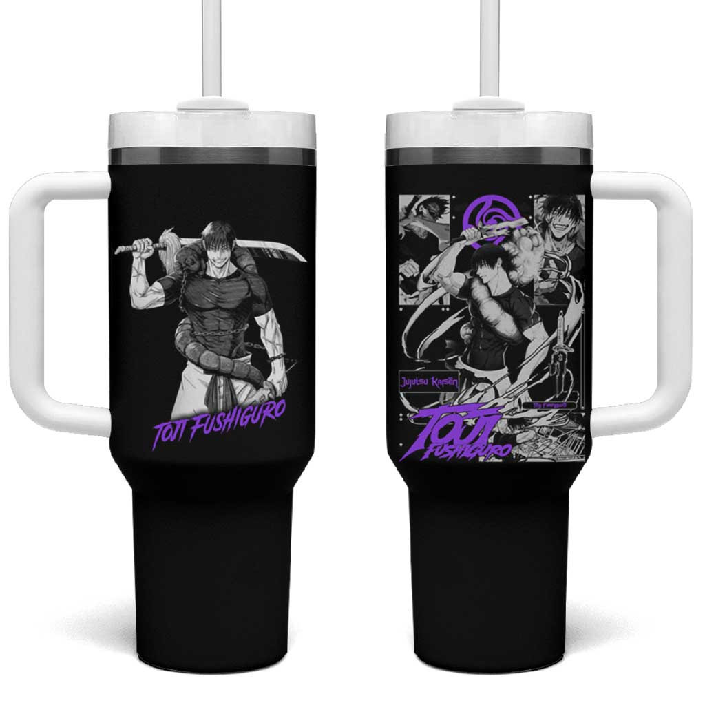 Toji Fushiguro Jujutsu Kaisen Tumbler With Handle Anime Style