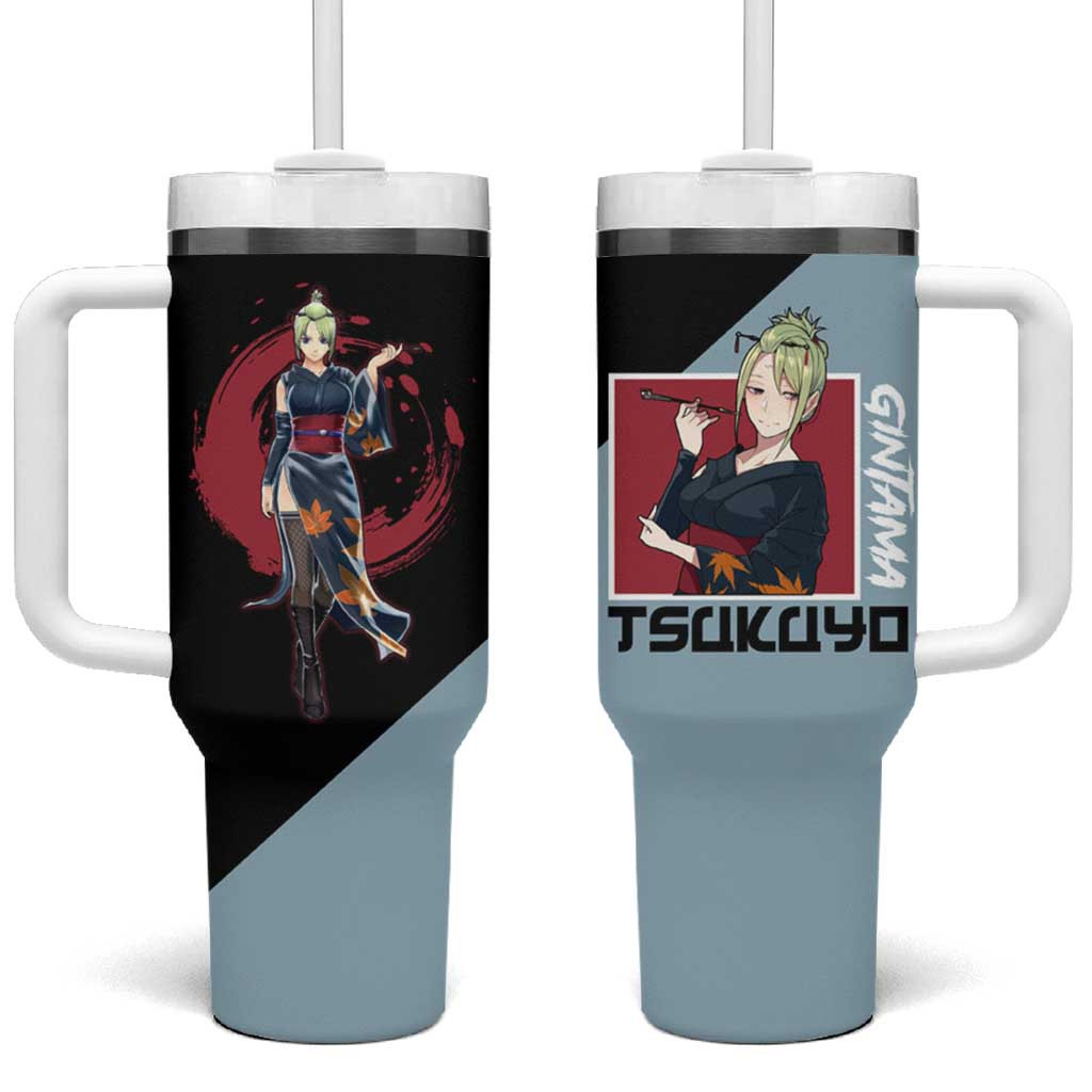 Tsukuyo Gintama Tumbler With Handle Moonlight Assassin Style