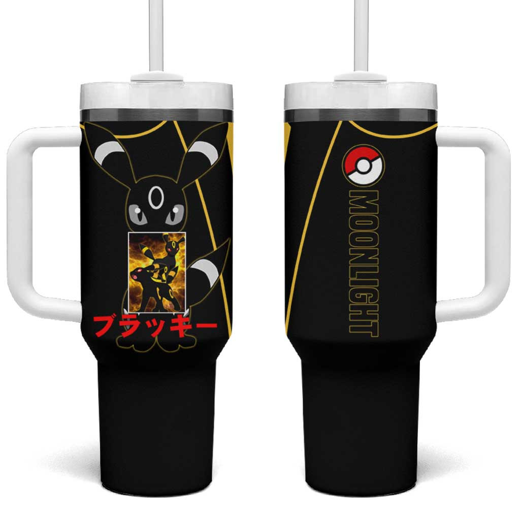 Umbreon Tumbler With Handle With Shadow Black Dark Evolution Pulse