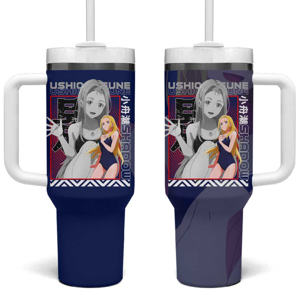 Ushio Kofune Summer Time Rendering Tumbler With Handle Anime Shadow Swimsuit