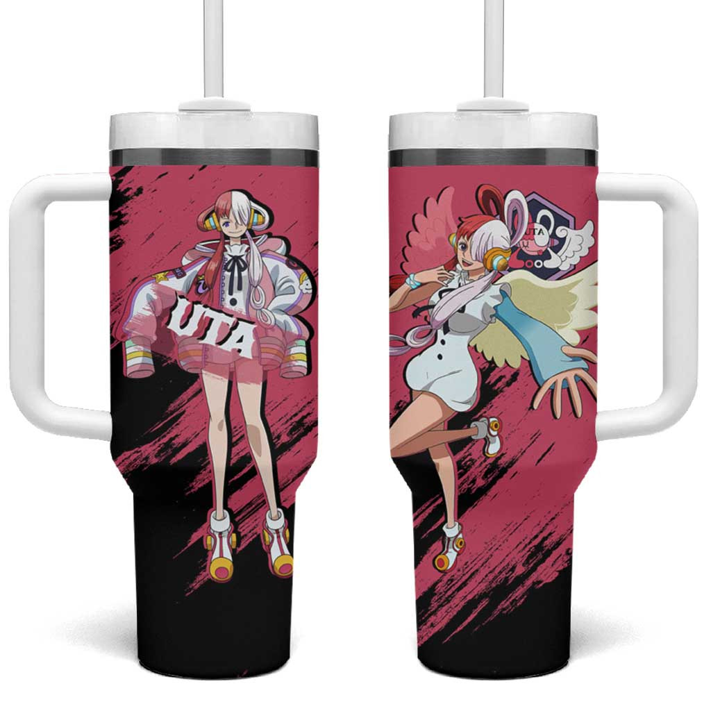 Uta One Piece Star Singer Tumbler With Handle Of The Seas Japan Anime Style