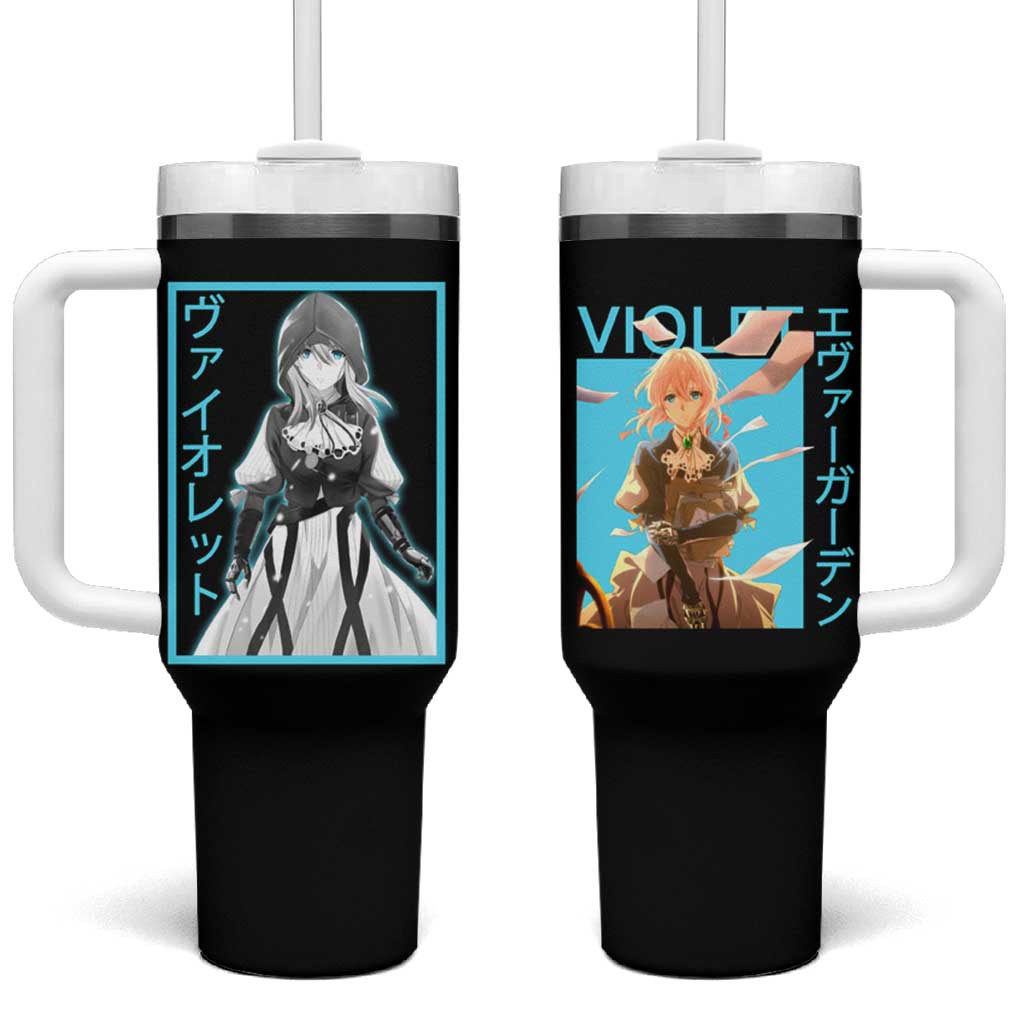 Violet Evergarden Tumbler With Handle Auto Memory Doll