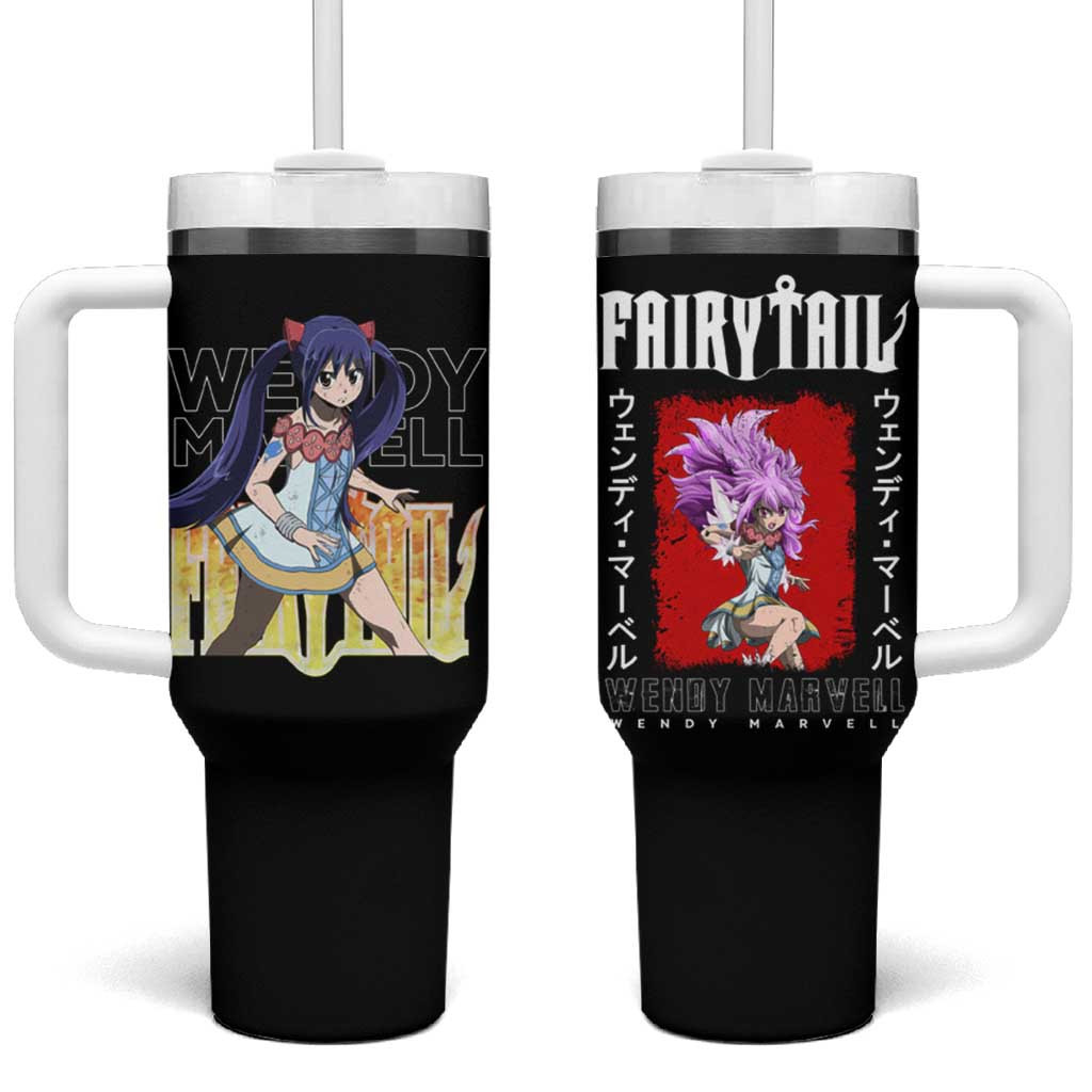Wendy Marvell Fairy Tail Tumbler With Handle Anime Style