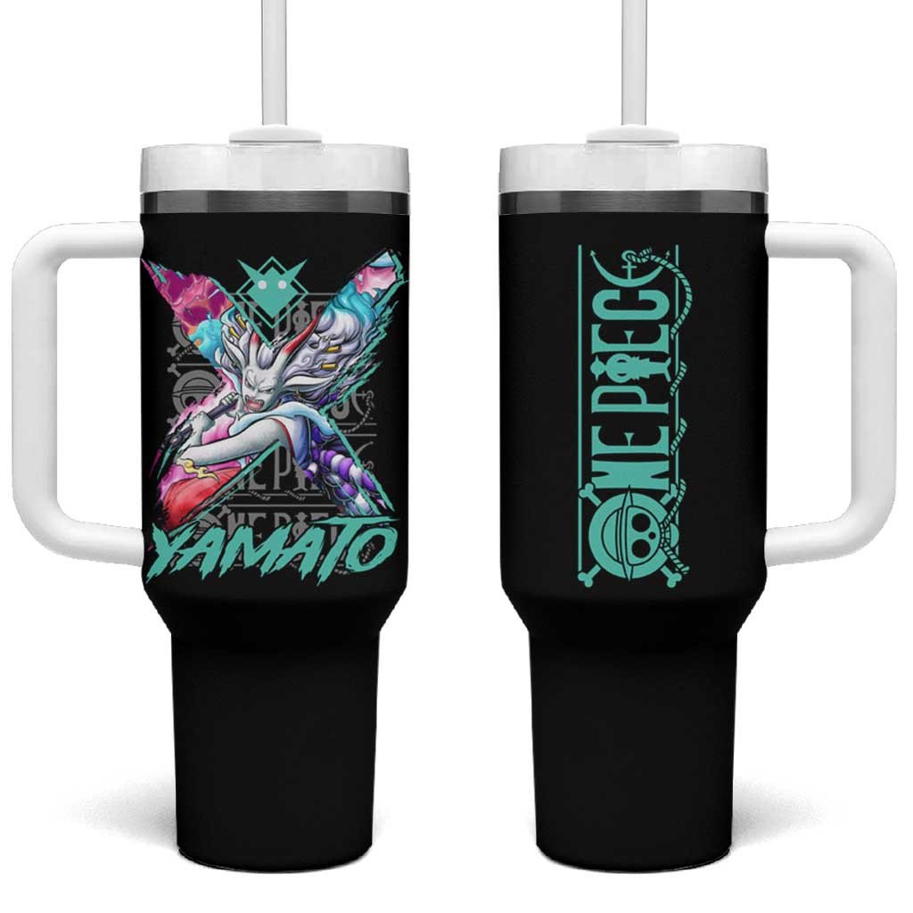 Yamato One Piece Oni Princess Tumbler With Handle With Majestic Club Anime Style
