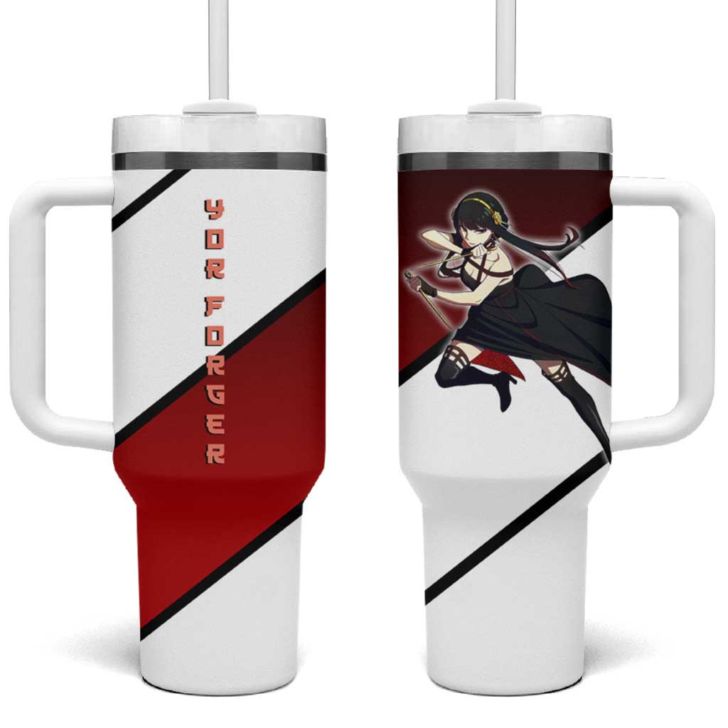 Yor Forger Spy Family Tumbler With Handle Undercover Twilight Urban Style