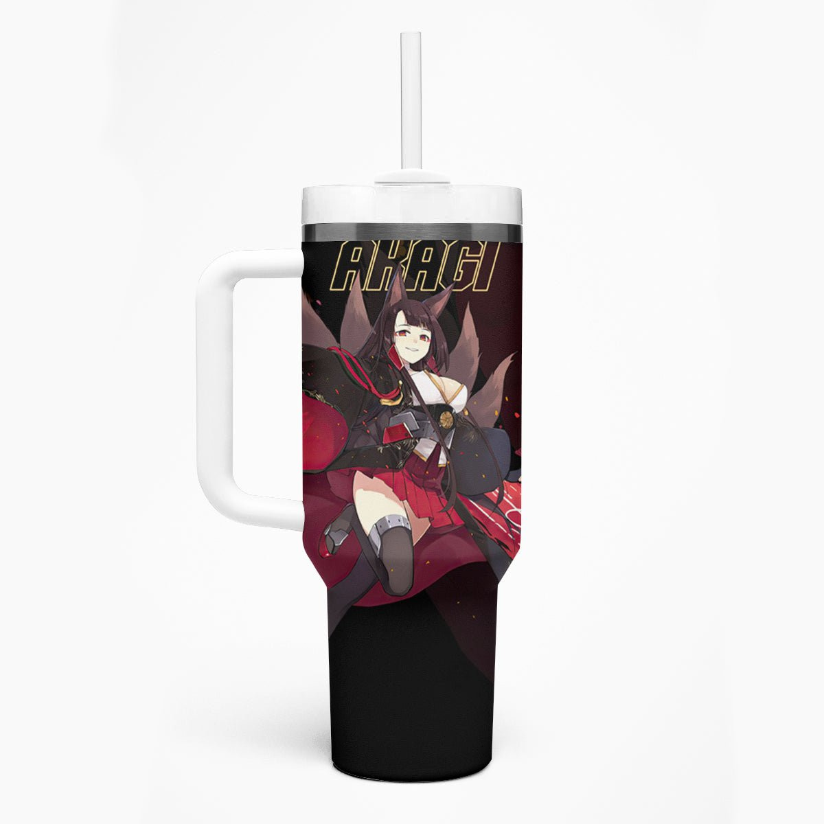 Akagi Azur Lane Tumbler With Handle Anime Game Style