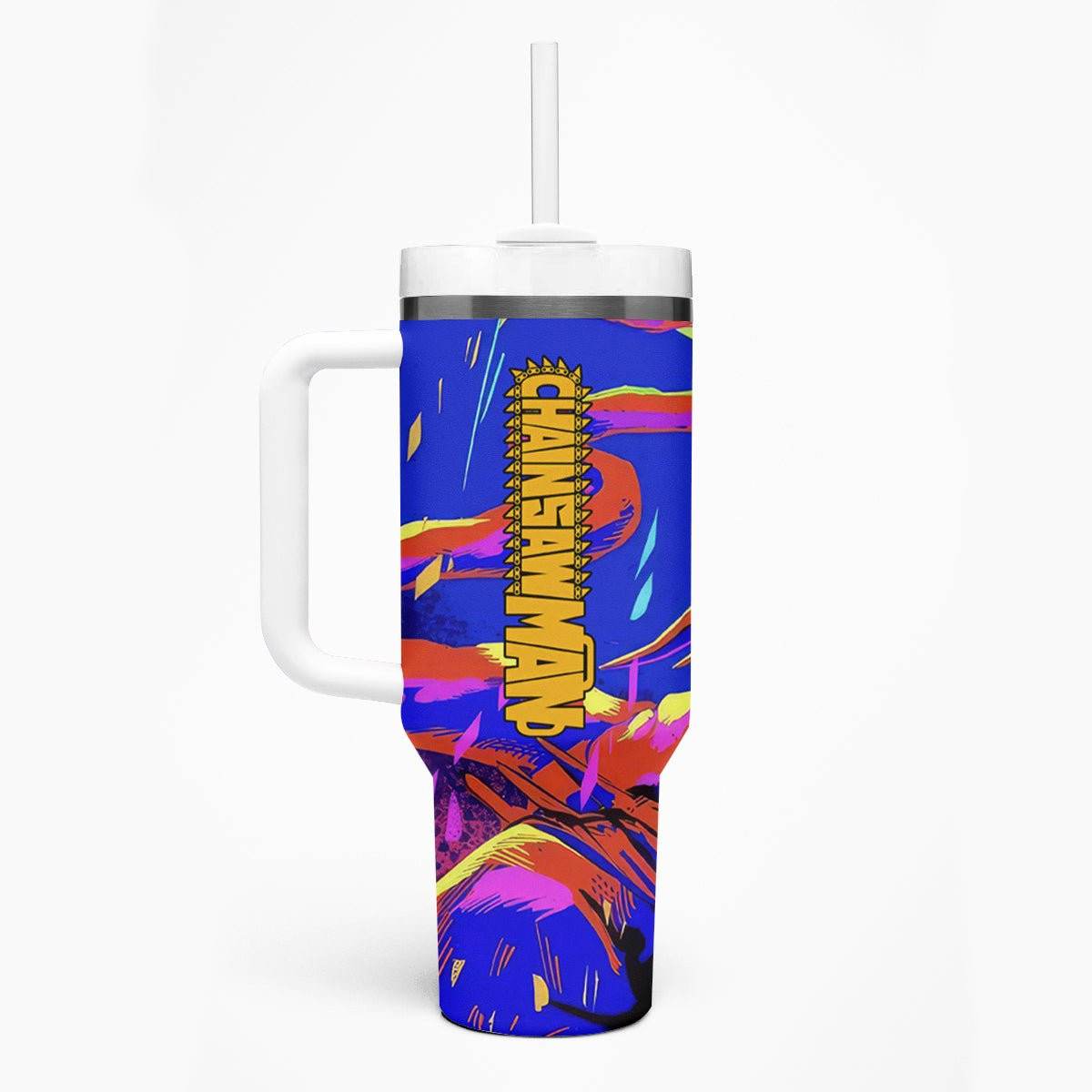 Aki Hayakawa Tumbler With Handle Chainsaw Man
