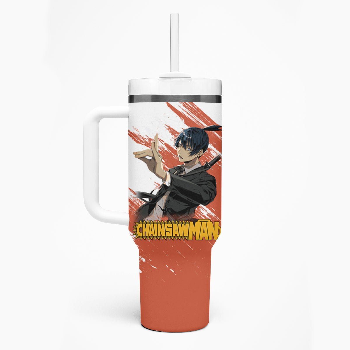 Aki Hayakawa Tumbler With Handle Chainsaw Man