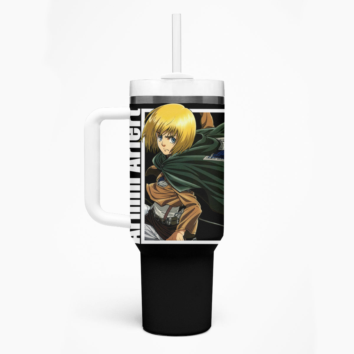 Armin Arlert Tumbler With Handle Attack On Titan