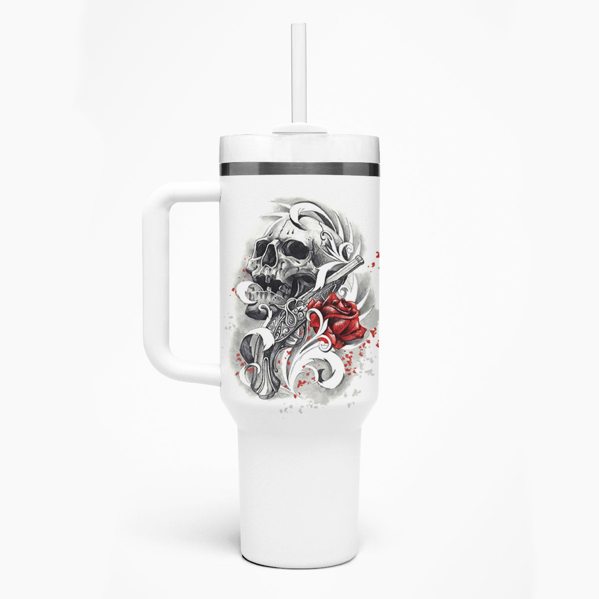 Assuming I Was Like Most Girls Skull Tumbler With Handle