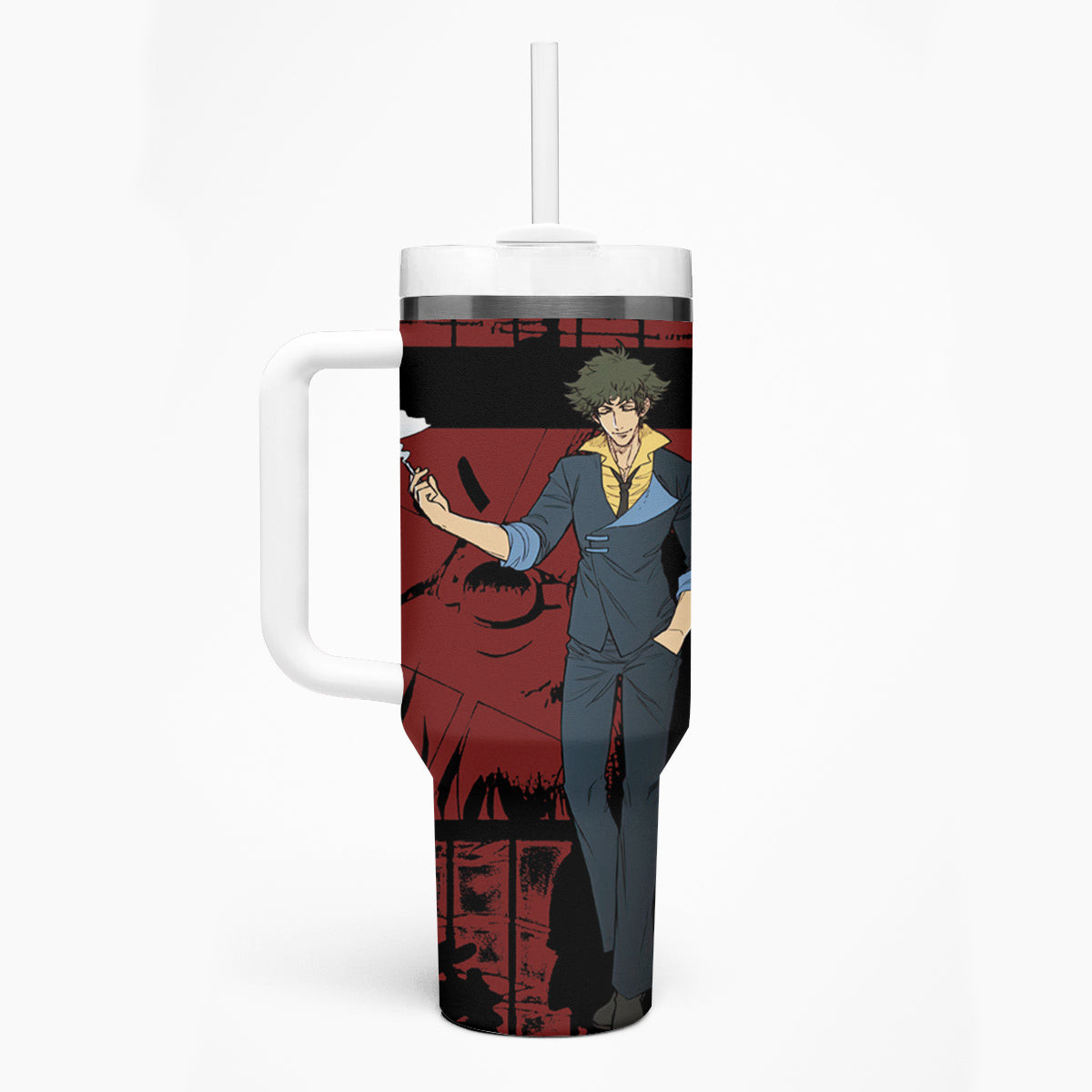 Bebop Cowboy Bebop Tumbler With Handle Anime Mix Manga Style