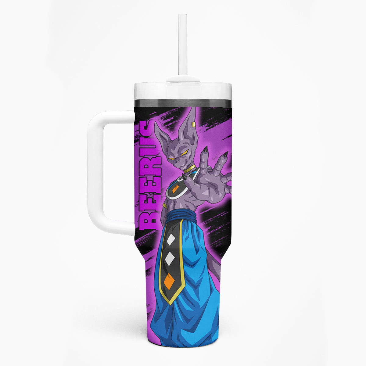 Beerus Tumbler With Handle Dragon Ball