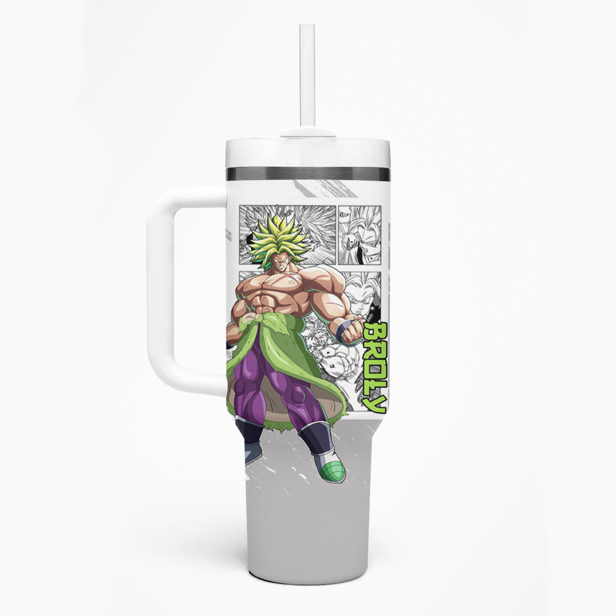 Broly Legendary Ssj Tumbler With Handle Dragon Ball Mix Anime Manga