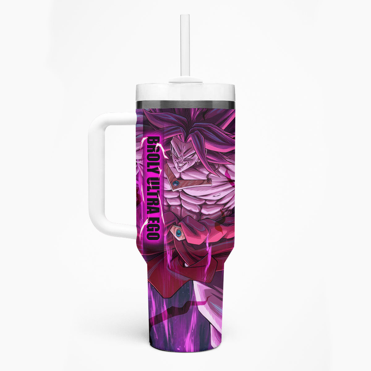 Broly Tumbler With Handle Ultra Ego Anime