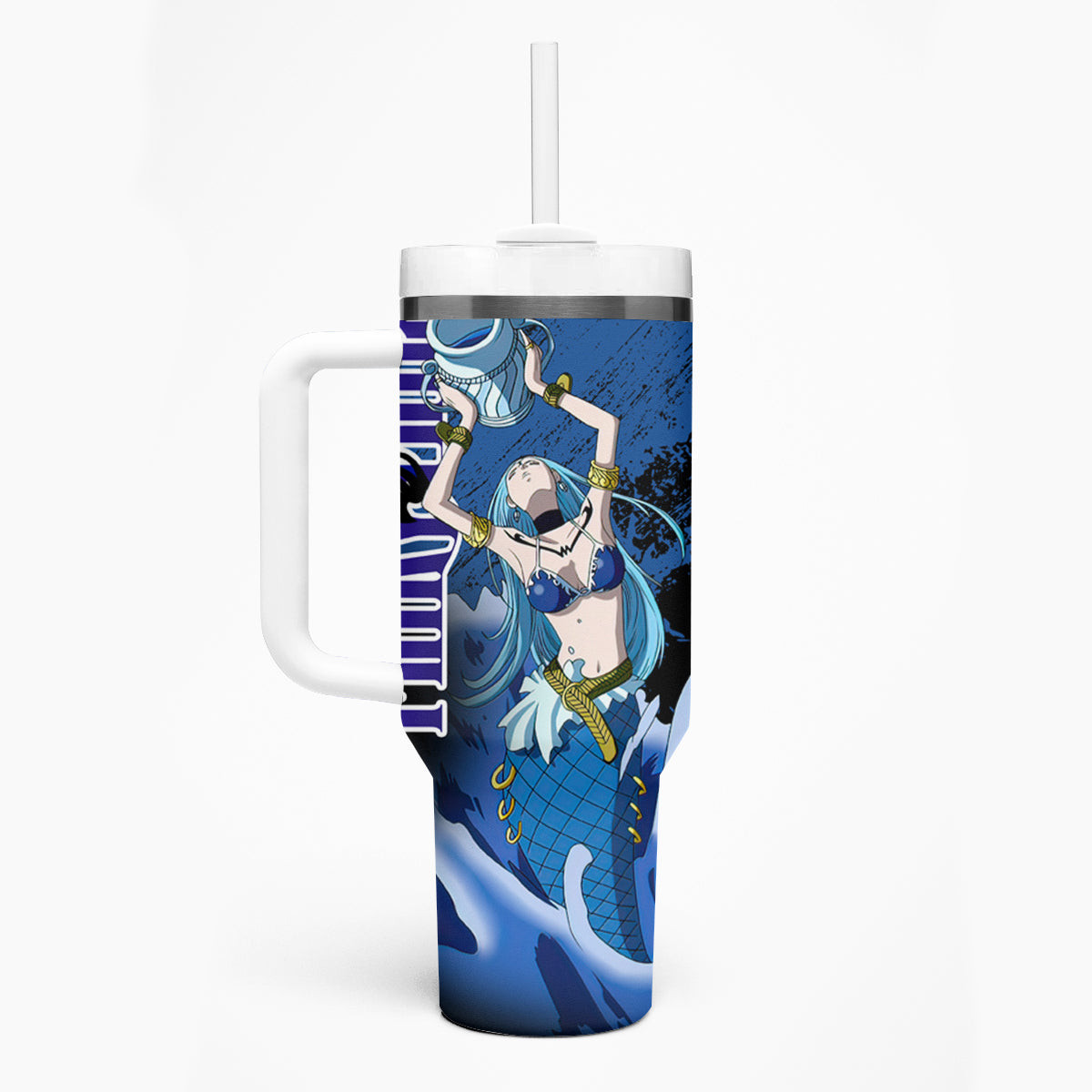 Celestial Aquarius Tumbler With Handle Fairy Tail