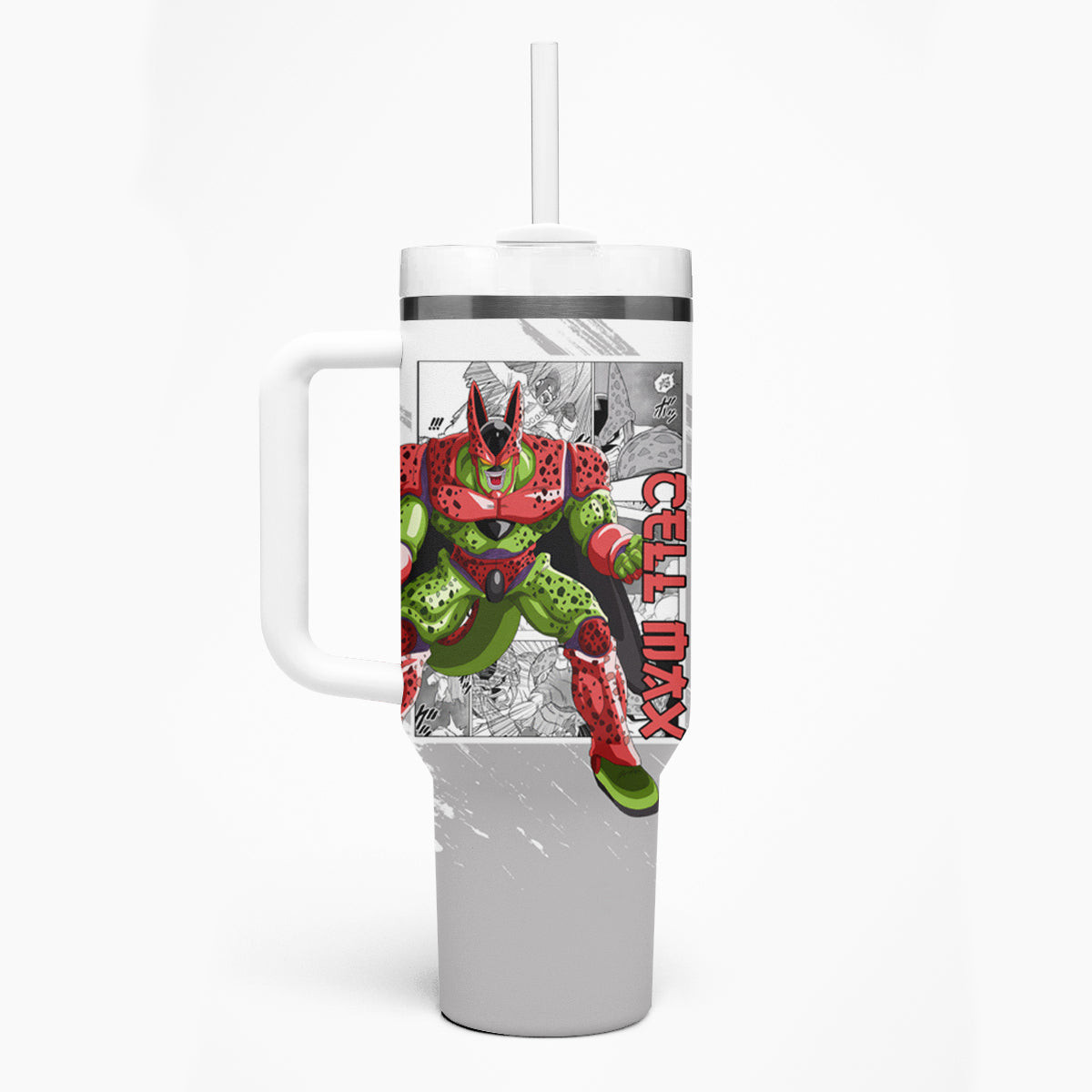 Cell Max Tumbler With Handle Dragon Ball Mix Anime Manga