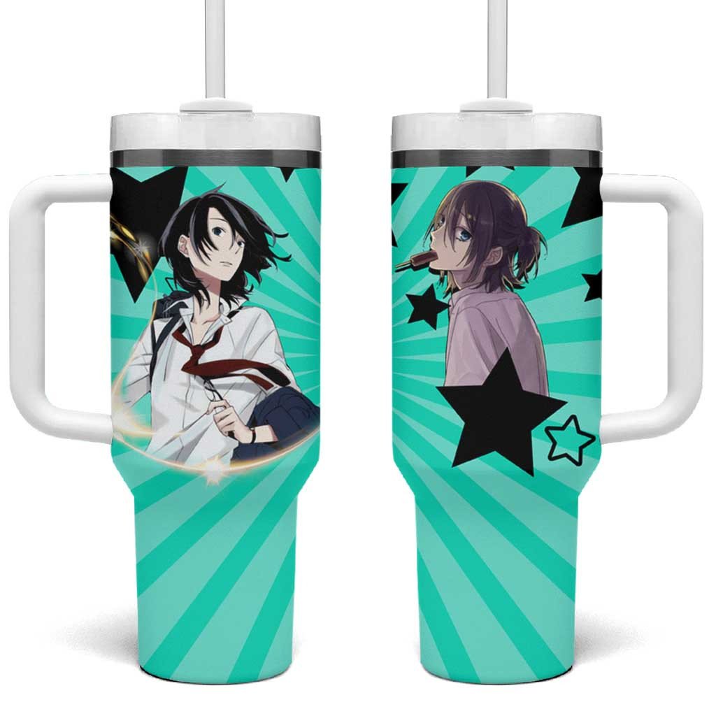 Izumi Miyamura Horimiya Gentle Boy Tumbler With Handle With Piercings Anime Style