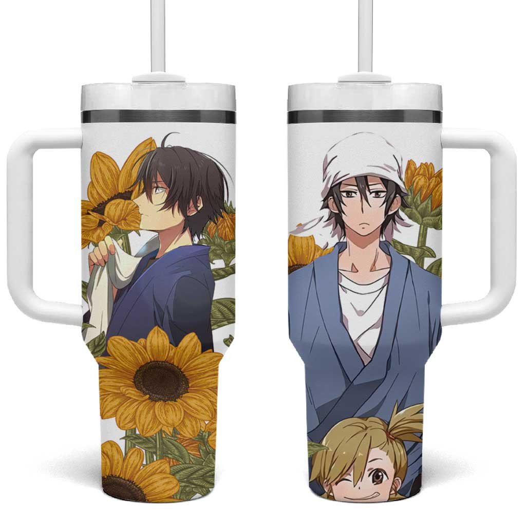 Sei Handa Barakamon Calligraphy Artist Tumbler With Handle In Island Life Anime Style