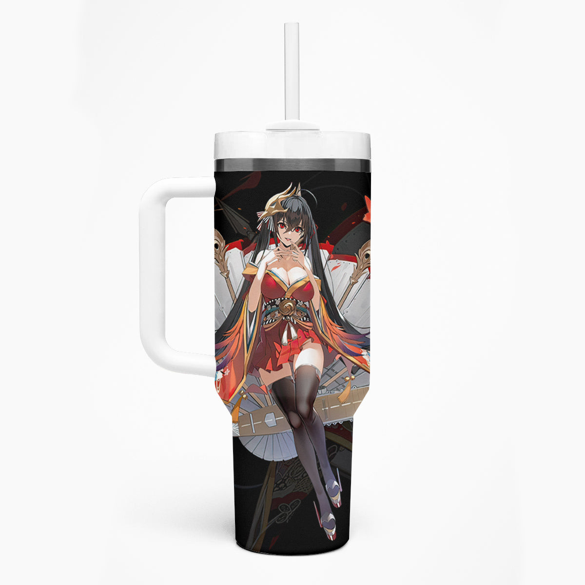 Taihou Azur Lane Tumbler With Handle Anime Game Style