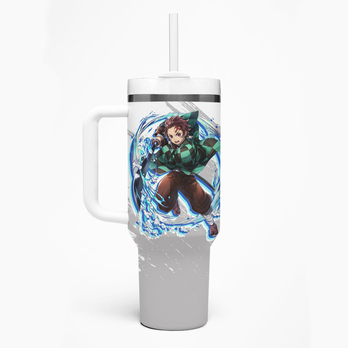 Tanjiro Tumbler With Handle Demon Slayer