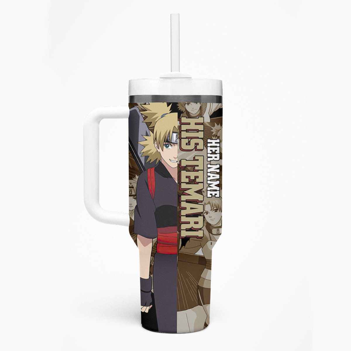 Temari Tumbler With Handle Naruto