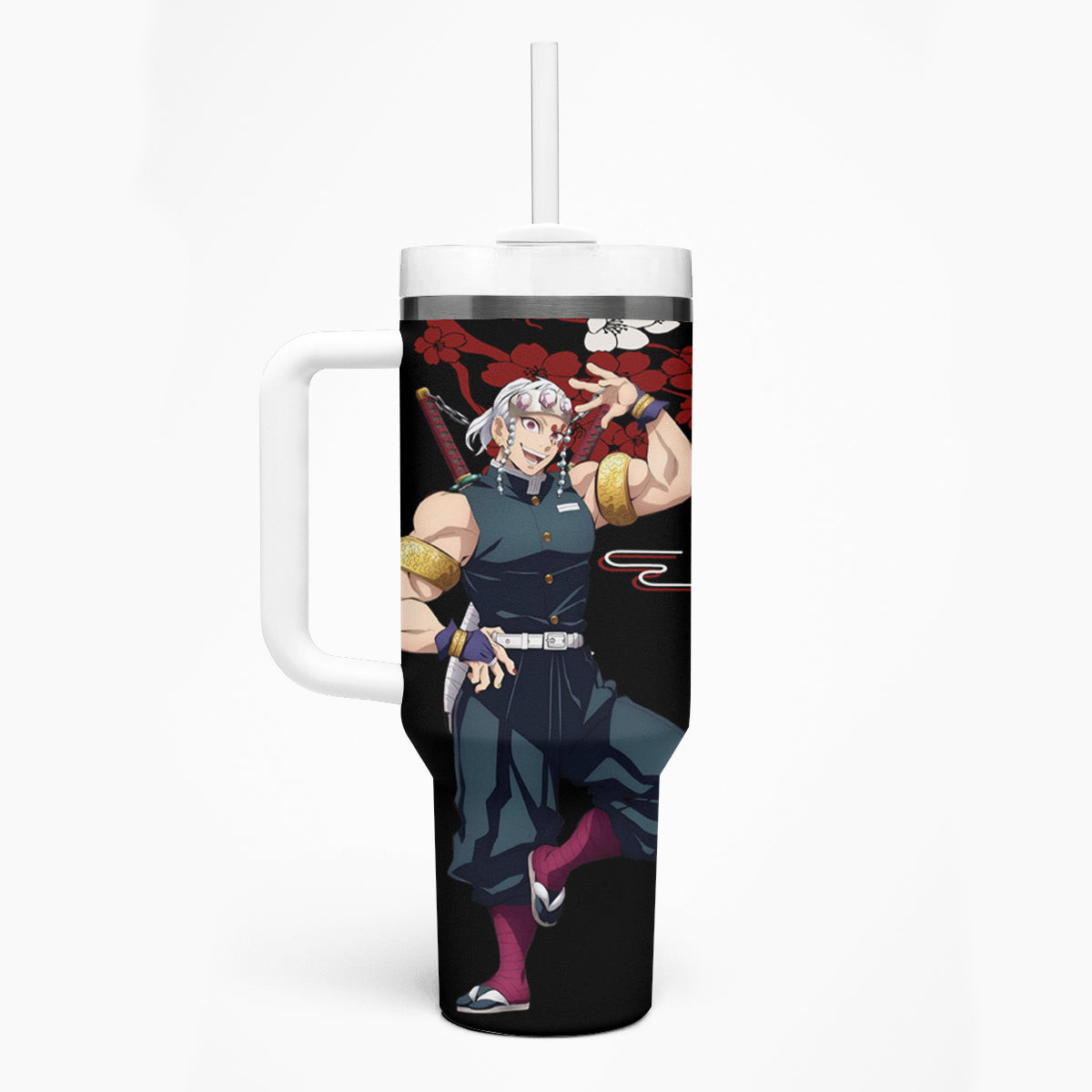 Tengen Uzui Tumbler With Handle Anime Japan Style